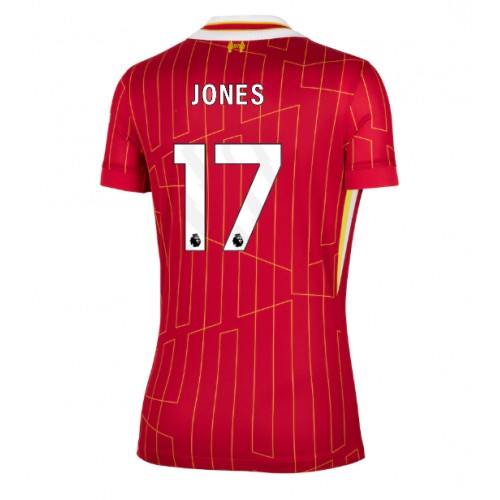 Fotbalové Dres Liverpool Curtis Jones #17 Dámské Domácí 2024-25 Krátký Rukáv